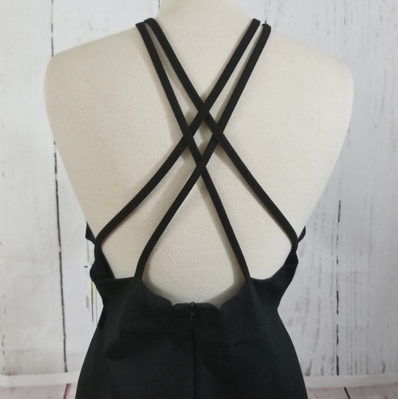 HARPER + LEMON Knee-Length Halter Dress - Picture 5 of 8